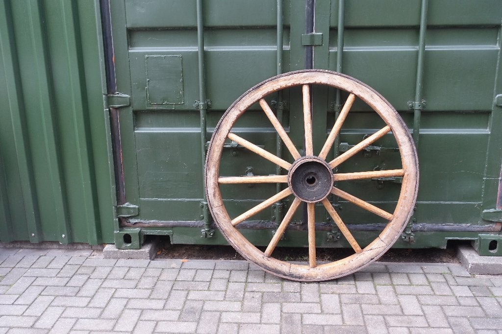Wagenwiel, karrewiel, origineel, ø100 cm, KIJK NU!, Ophalen
