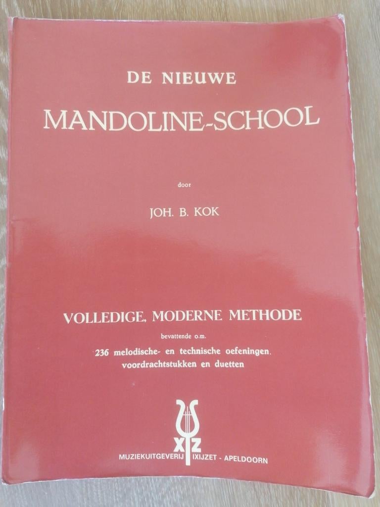 De Nieuwe Mandoline-School - Joh. B. Kok, Ophalen of Verzenden