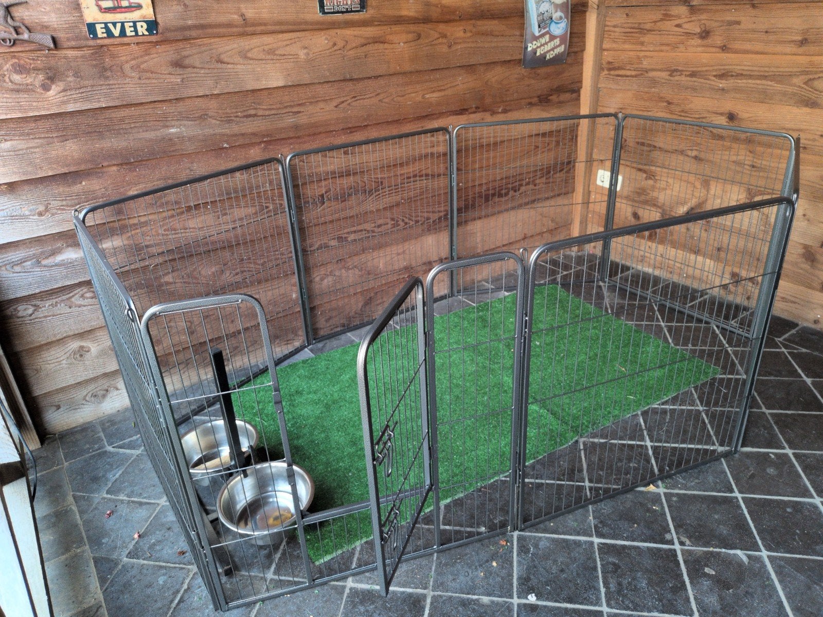 honden Ren 81 hoog 75 breed  8 panelen zeer stevig, Ophalen, Nieuw