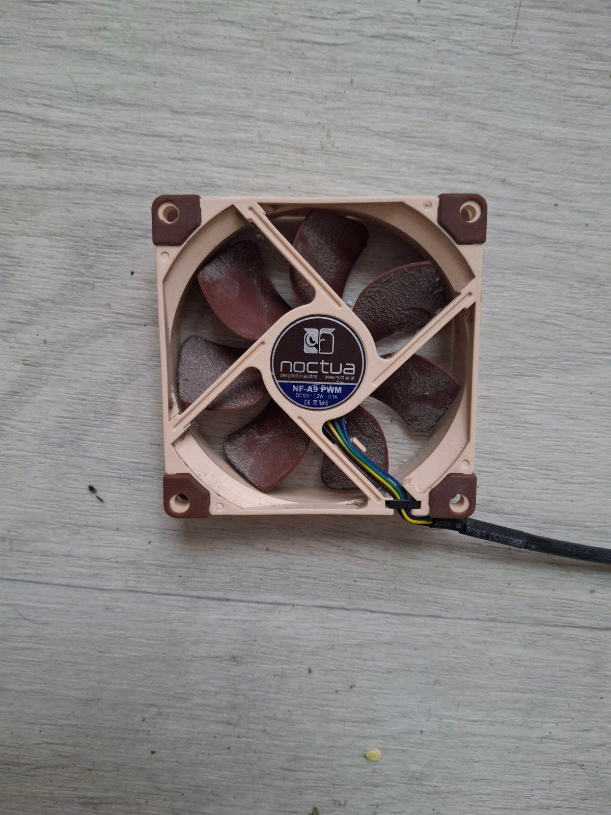 Noctua NF-A9 PWN, PC ventilatoren 92mm 2x, Ophalen of Verzenden, Gebruikt, Luchtkoeling