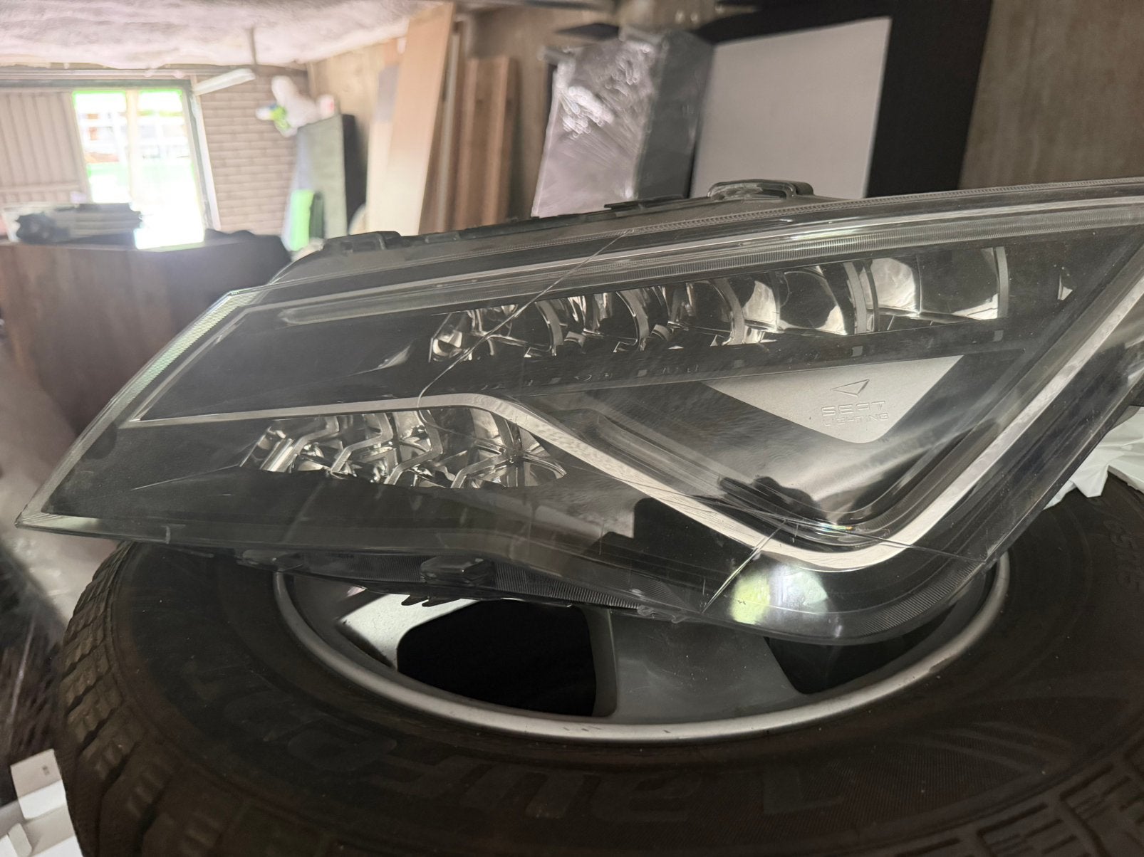 Seat leon 5F 5f1941007 koplamp xenon led, Ophalen of Verzenden, Gebruikt, Seat