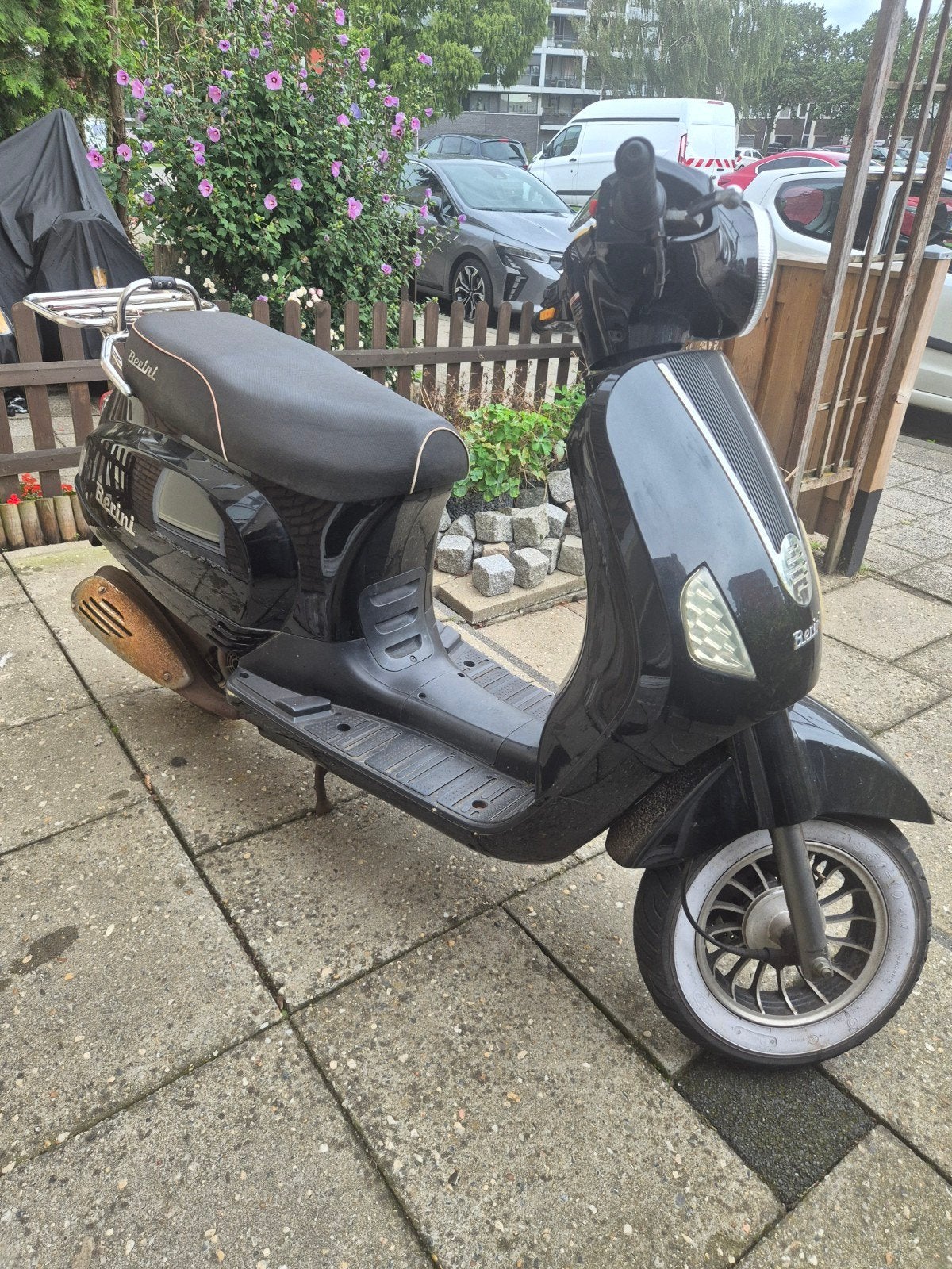 Berini Scooter - Zwart, Ophalen, Gebruikt, Benzine, Overige merken