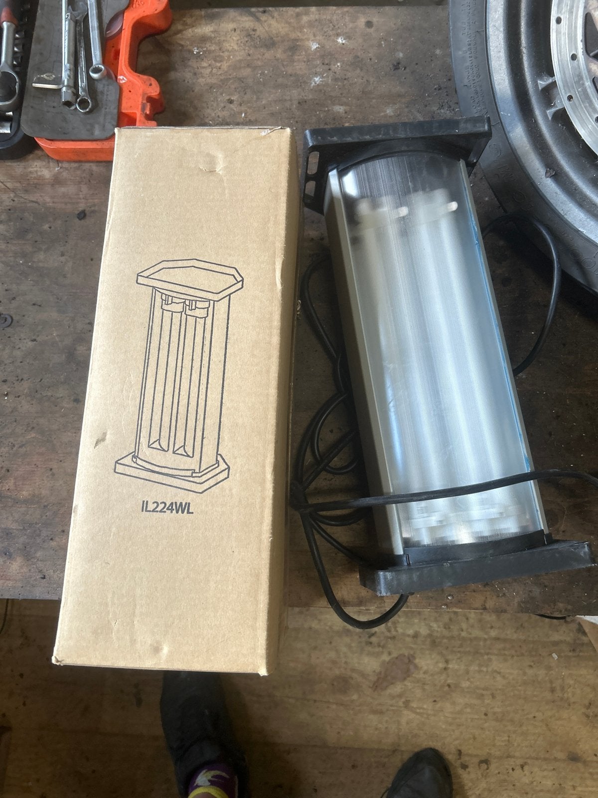 UV-lamp IL224WL - Snel weg voor een goed bod!, Ophalen, Overige merken, Gebruikt, Kunststof