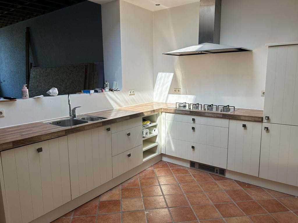 Mooie keuken. Gebruikt., Huis en Inrichting, Ophalen, Gebruikt, Hoekkeuken, Kunststof