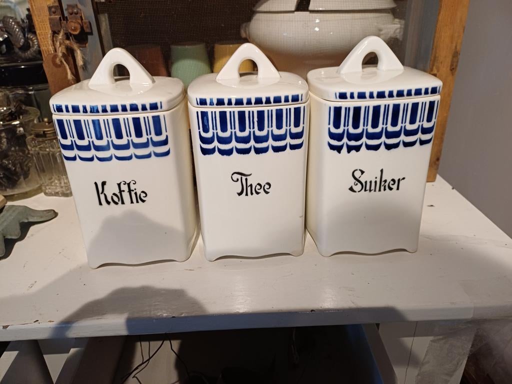 Brocante Potten Societie Maastricht, Antiek en Kunst, Ophalen of Verzenden