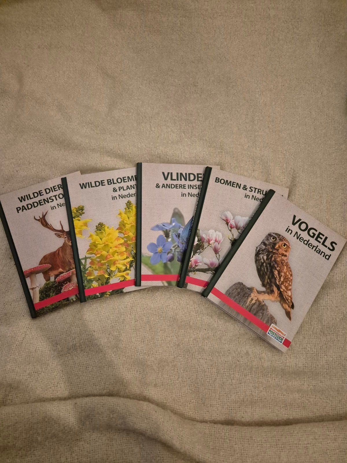 5 Natuurboeken: Dieren, Bloemen, Vlinders, Bomen, Vogels, Boeken, Verzenden, Gelezen, Natuur algemeen