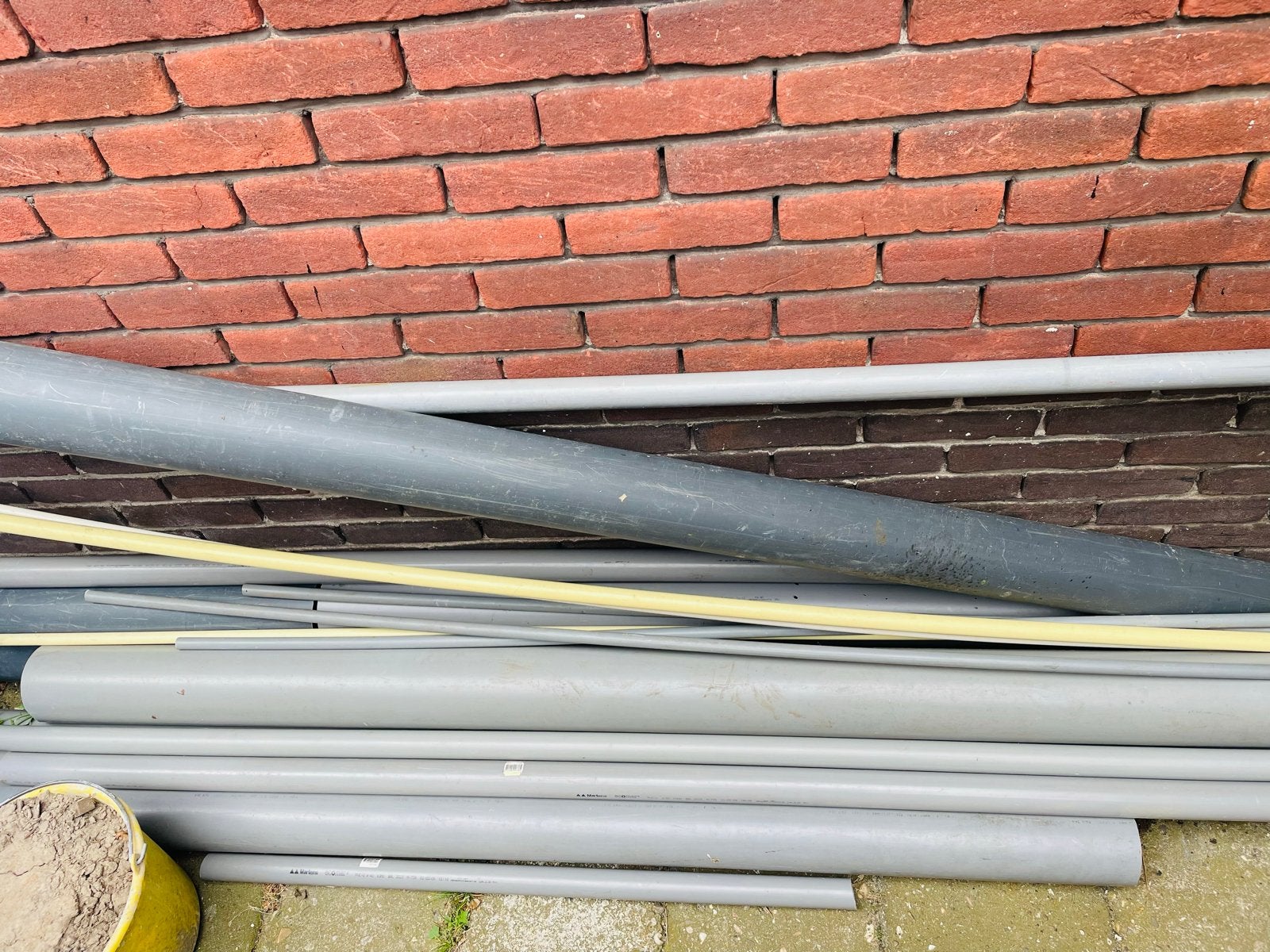 Diverse PVC buizen en afvoeren, Afvoer, Gebruikt, Pvc, 6 meter of meer