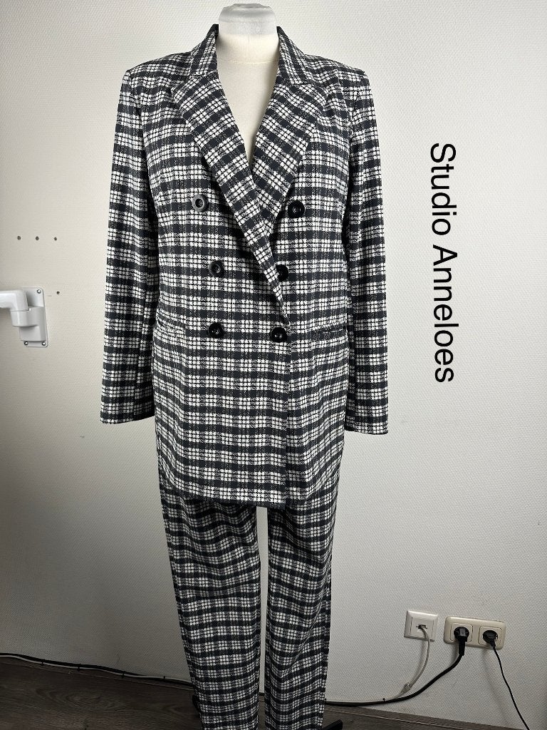 Studio Anneloes Broekpak  (mt: 42) 33,6/9875, Studio Anneloes, Zwart, Studio Anneloes, Maat 42/44 (L)