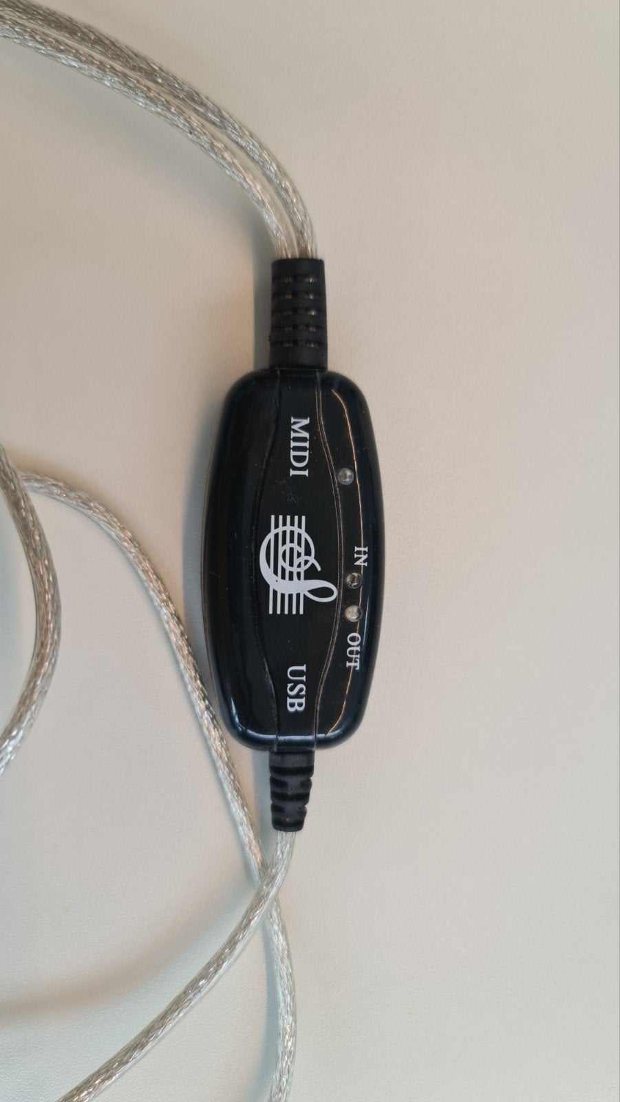 USB MIDI Interface Kabel Adapter, Ophalen of Verzenden, Gebruikt