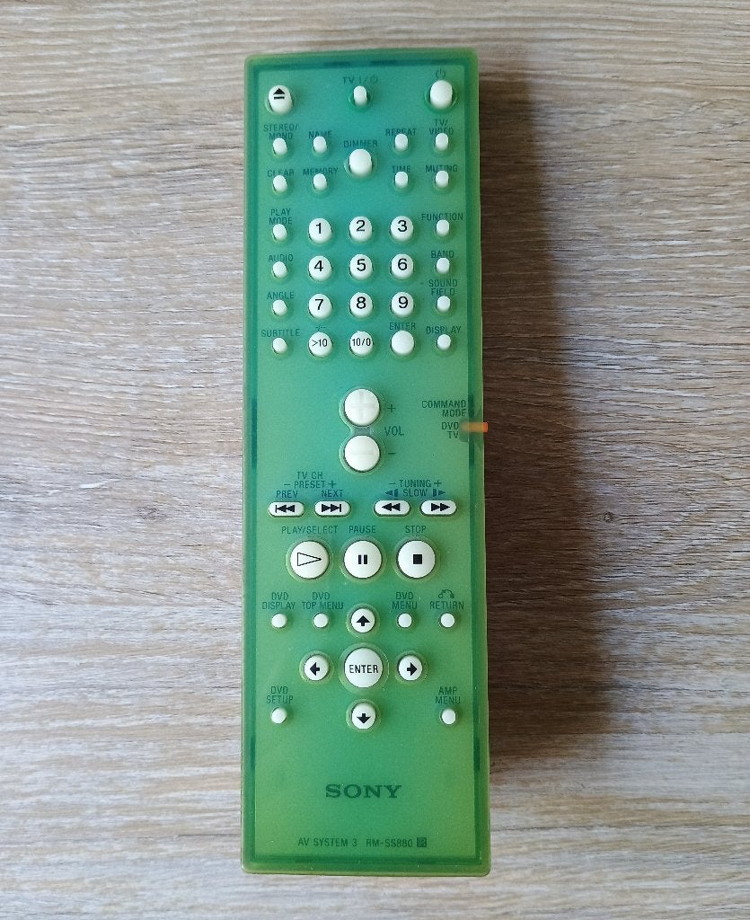 Sony rm-ss880 afstandsbediening origineel rm ss880, Ophalen of Verzenden, Gebruikt, Origineel, Receiver of Versterker