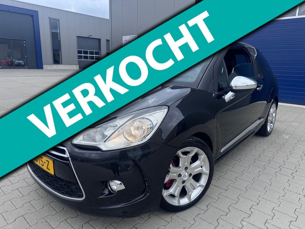 Citroen DS3 1.6 THP Sport Chic airco 200+ pk!, Auto's, Citroën, Bedrijf, Te koop, DS3, ABS, Airbags, Airconditioning, Automatische klimaatregeling