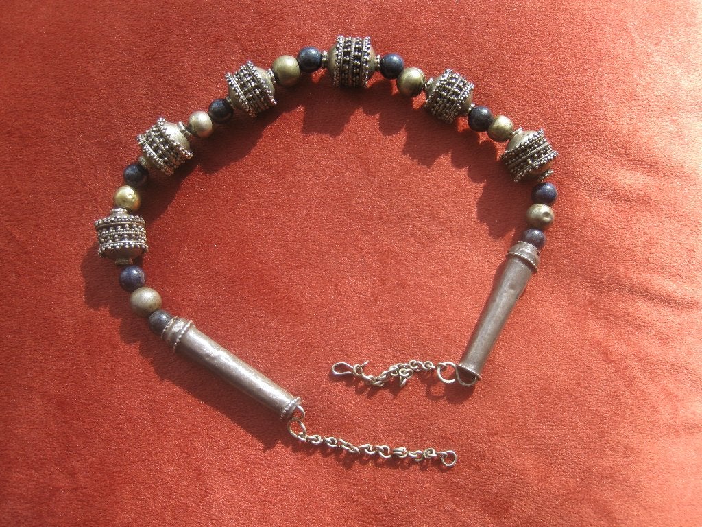 Zware ketting. Oosters zilver. In uitstekende staat., Ophalen of Verzenden