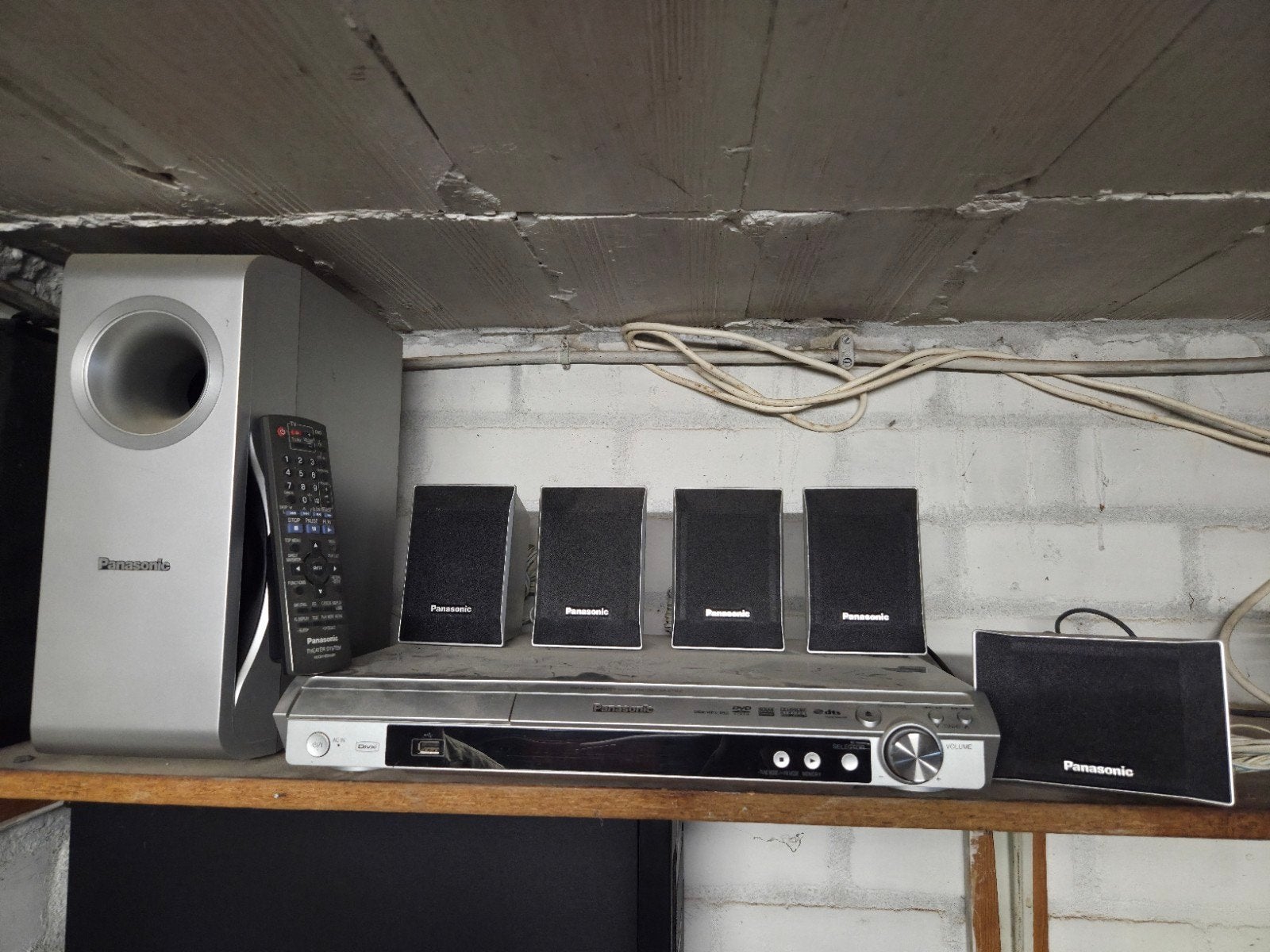 Panasonic SA-PT150 DVD Home Theater Sound System, Ophalen, Gebruikt, Panasonic, 5.1-systeem