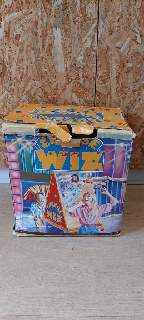 Cheese Wiz spel - doos beschadigd, spel in goede staat, Ophalen of Verzenden, Gebruikt