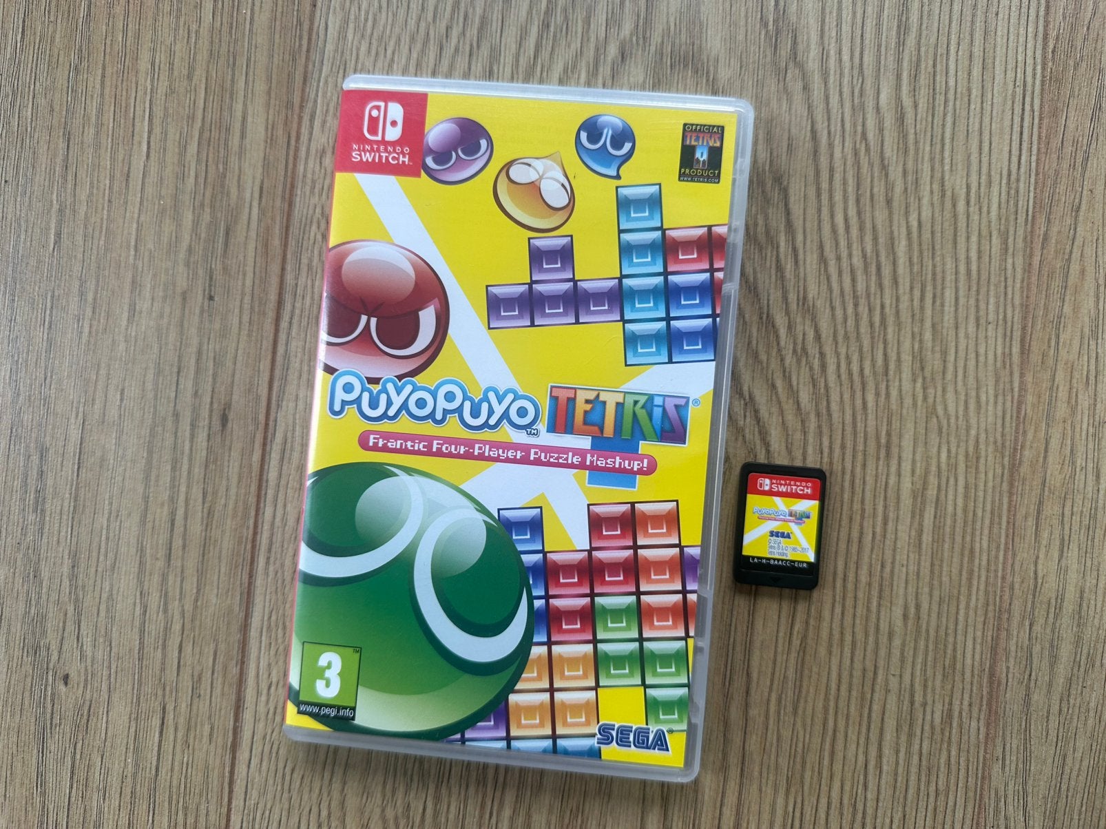 Puyopuyo Tetris Nintendo Switch Nette Staat!!!, Puzzel en Educatief, 1 speler, Ophalen of Verzenden, Zo goed als nieuw