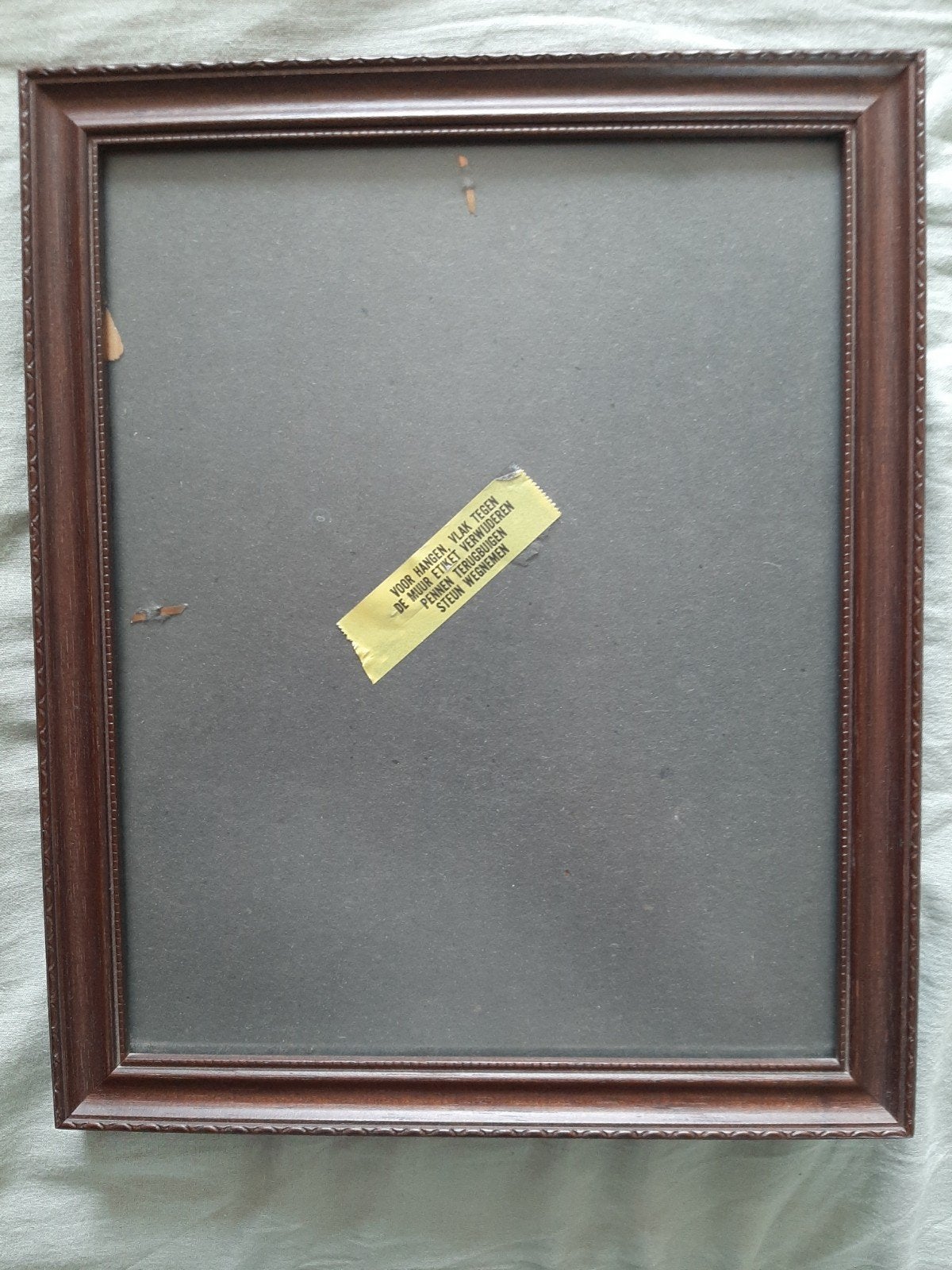 Klassieke fotolijst hout, Ophalen of Verzenden, Gebruikt, Hout