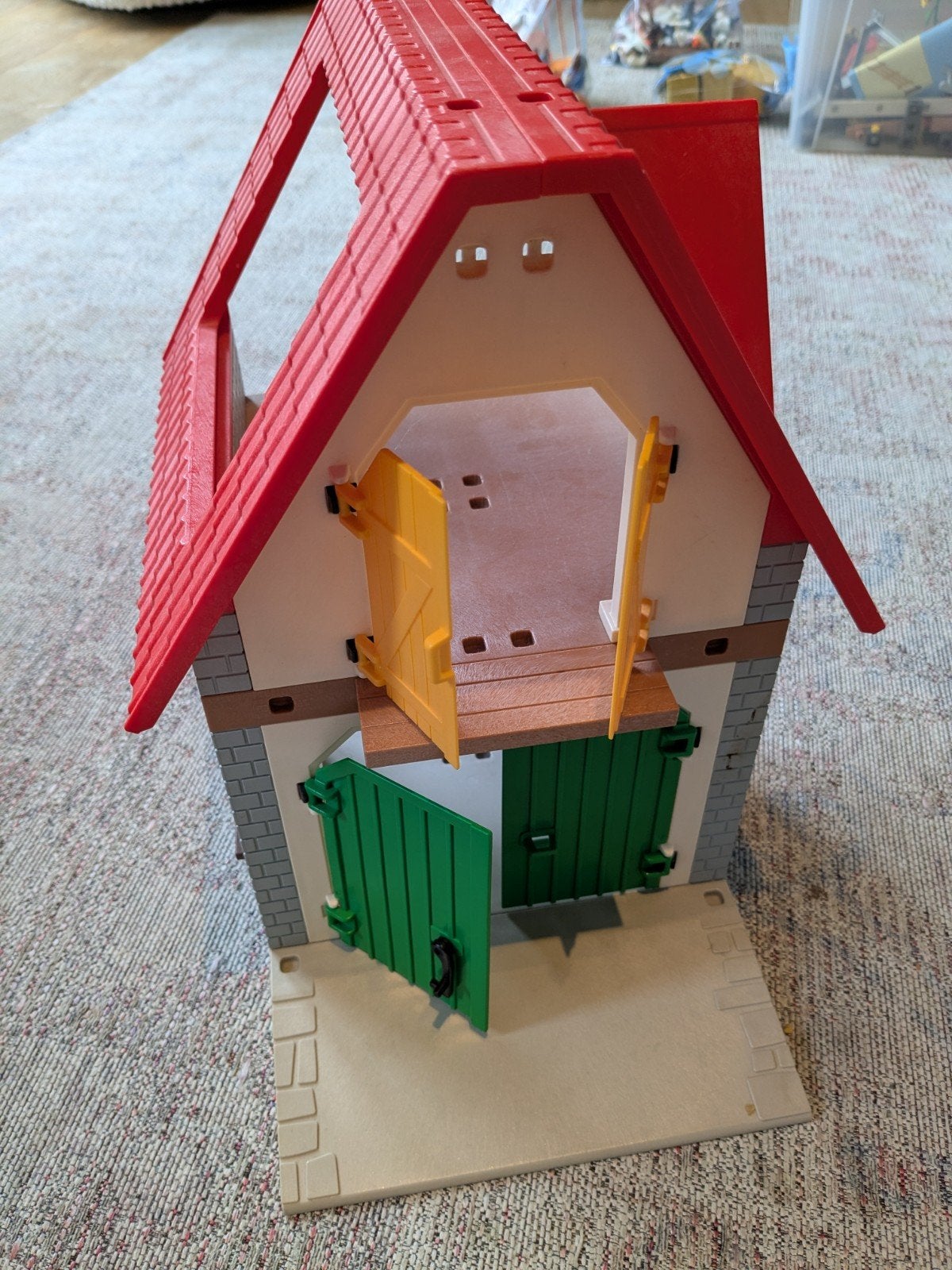 Playmobil grote boerderij set met tractor en dieren, Ophalen of Verzenden, Gebruikt, Jongen of Meisje