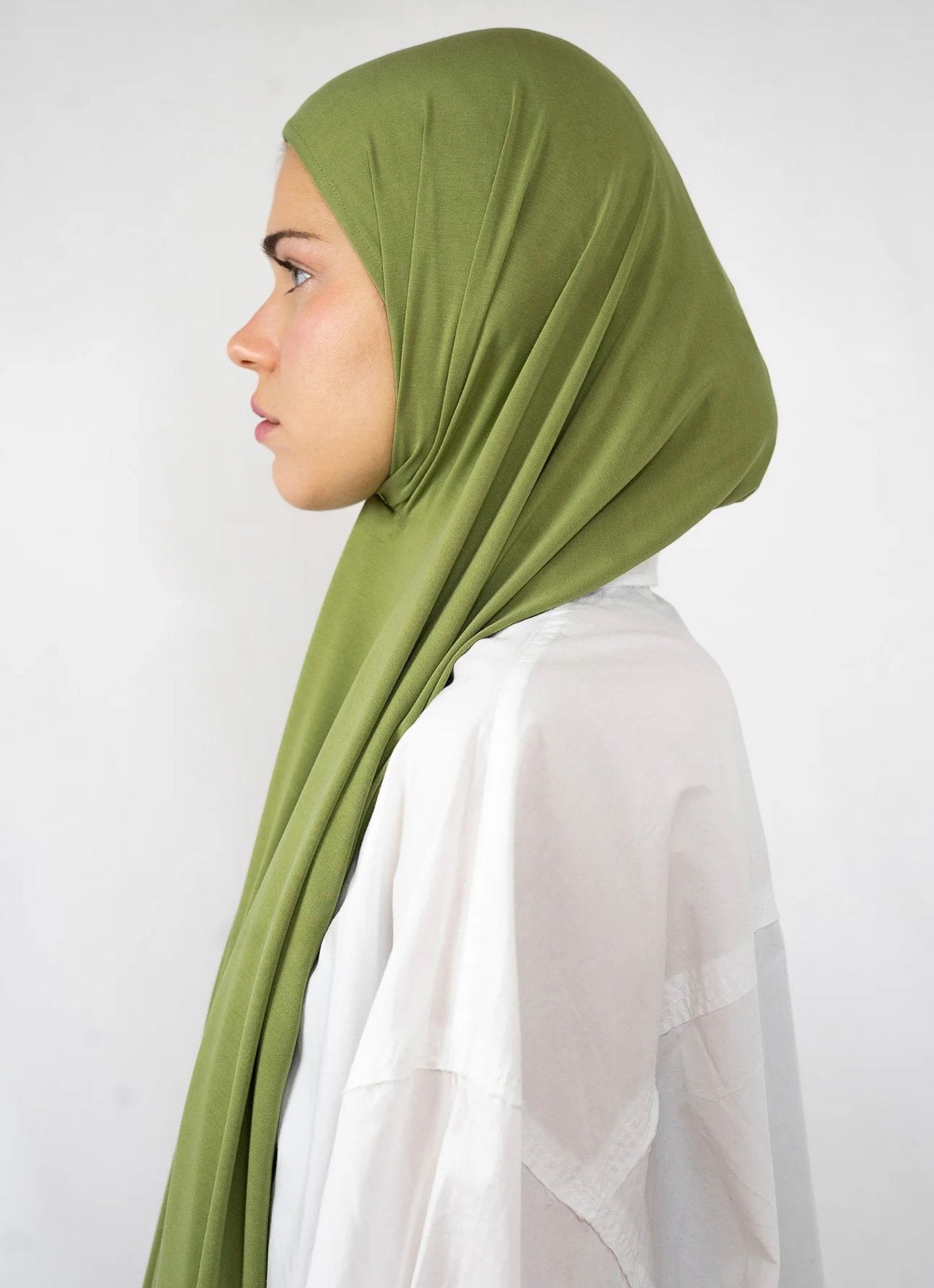 Breathable Jersey Hijab, Ophalen of Verzenden, Nieuw, Maat 38/40 (M), Sjaal