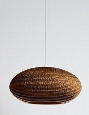 design lampen, Huis en Inrichting, Ophalen of Verzenden, Zo goed als nieuw, Natuurlijk materiaal, Design