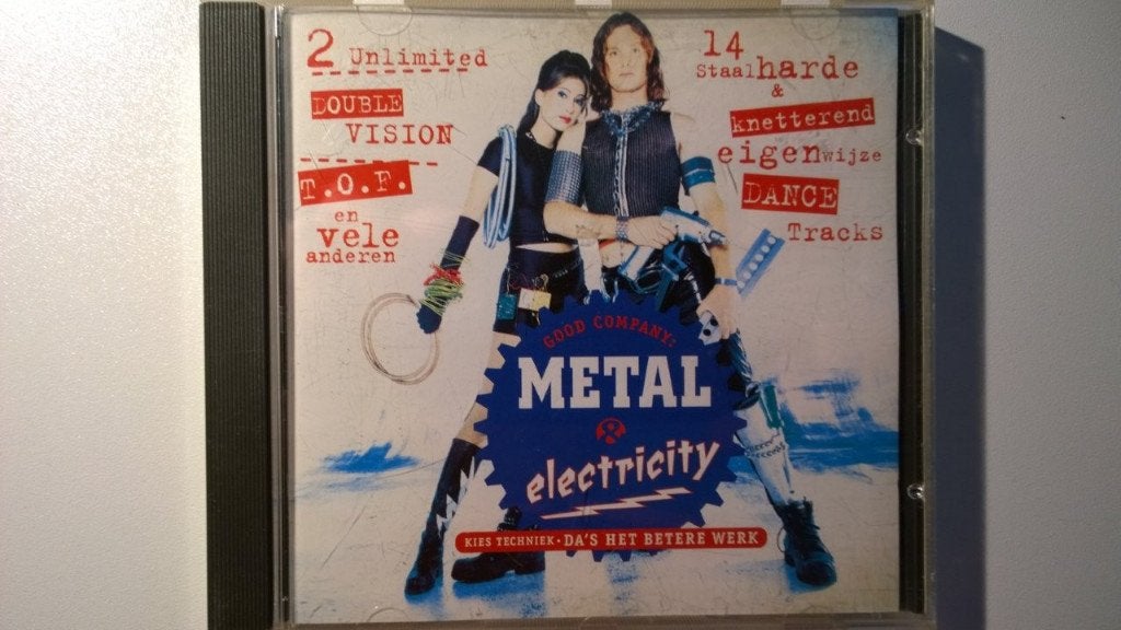 Metal & Electricity (Da's Het Betere Werk), Cd's en Dvd's, Cd's | Verzamelalbums, Ophalen of Verzenden, Zo goed als nieuw, Rock en Metal