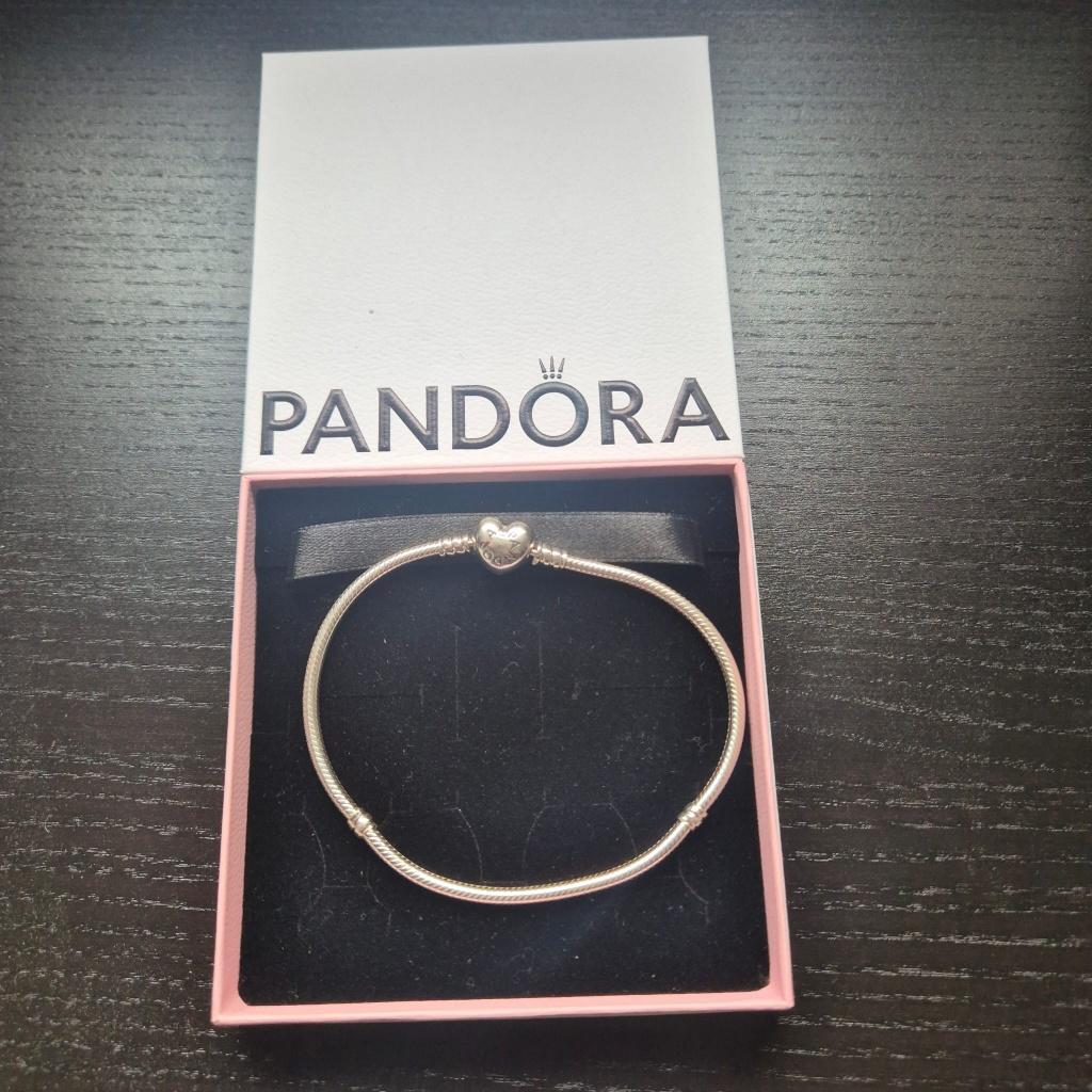 Pandora Armband Hartsluiting, Ophalen of Verzenden, Nieuw, Zilver, Zilver