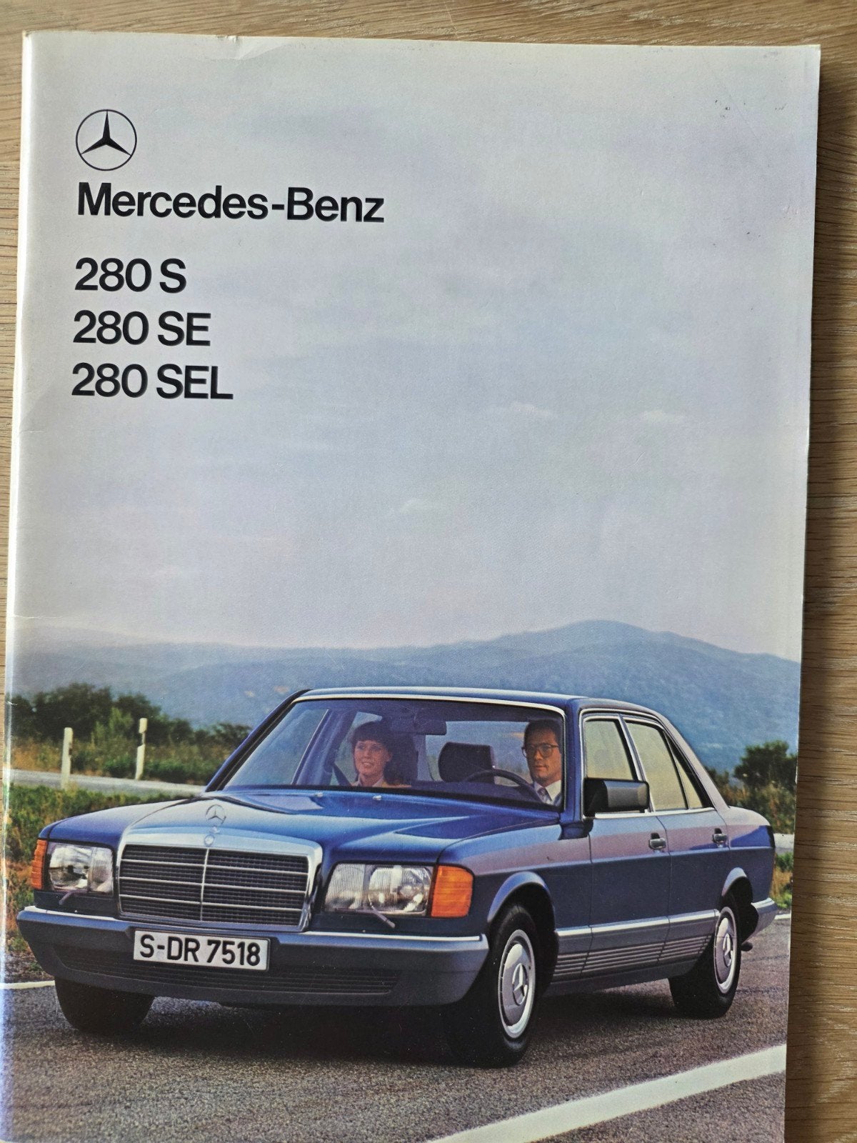 Mercedes-Benz 280 S/SE/SEL Brochure (1979), Ophalen of Verzenden, Zo goed als nieuw, Mercedes