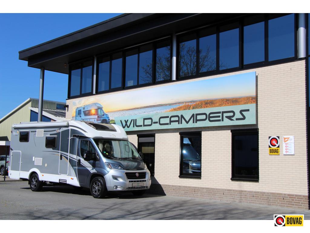 Sunlight T 66 - 130PK AUTOMAAT - ENKELE BEDDEN - VOL OPTIES!, Caravans en Kamperen, Automaat, Chemisch toilet, Fiat, Tot en met 2