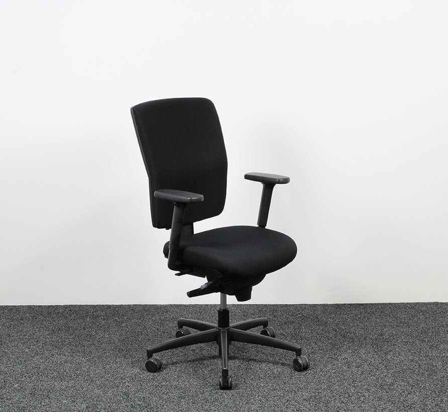Dauphin TrendOffice Go On Bureaustoel - Zwart 20402, Ophalen, Gebruikt, Zwart, Bureaustoel