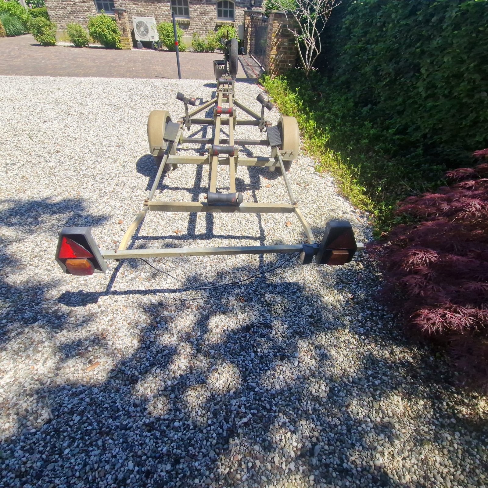 Boottrailer 600x150cm - Ideaal voor kleine boten, Ophalen, Gebruikt, Overige typen