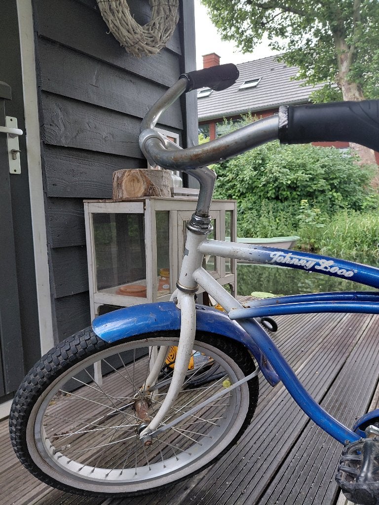 Retro kinderfiets, Terugtraprem, Gebruikt, Minder dan 16 inch, Ophalen