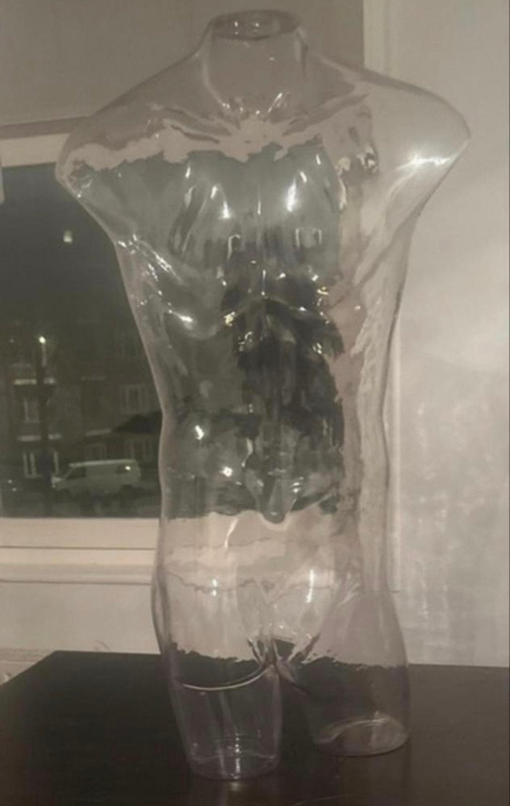 Unieke transparante Heren torso, Ophalen of Verzenden