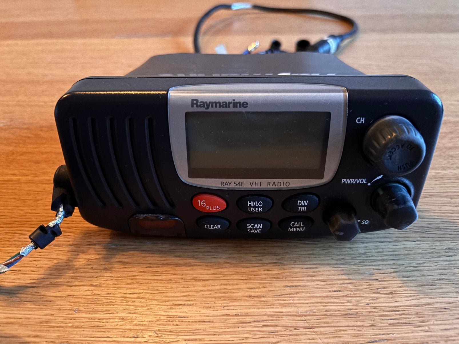 Raymarine RAY 54E marifoon, Watersport en Boten, Navigatiemiddelen en Scheepselektronica, Ophalen of Verzenden, Gebruikt