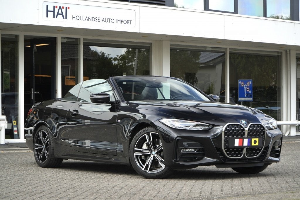 BMW 4 Serie Cabrio 430i M-Sport I Aut. I Live Cockpit I, Auto's, BMW, Automaat, 1998 cc, Gebruikt, Zwart