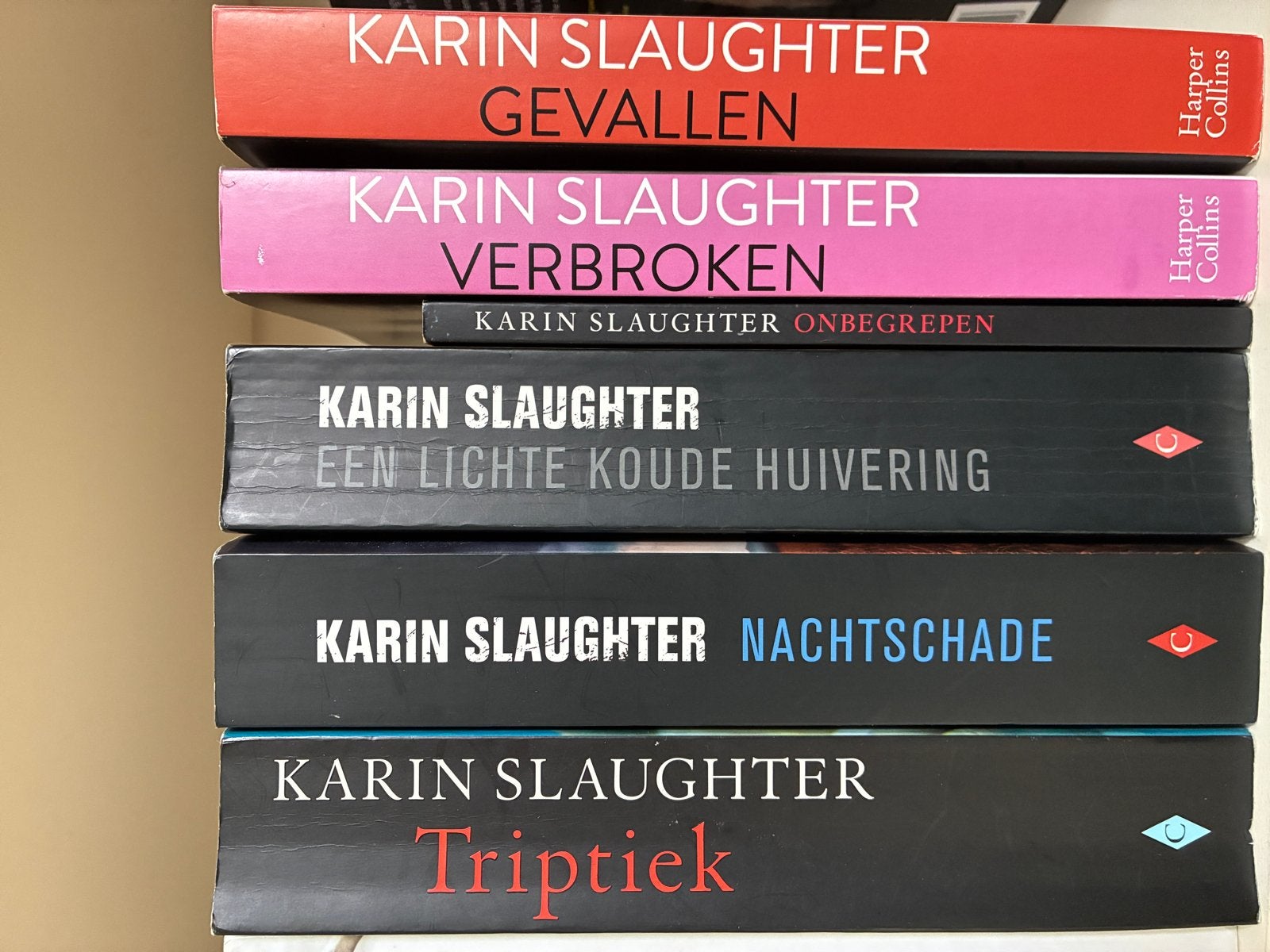 Karin Slaughter Boekenpakket - 6 Literaire Thrillers, Ophalen of Verzenden, Gelezen, Nederland