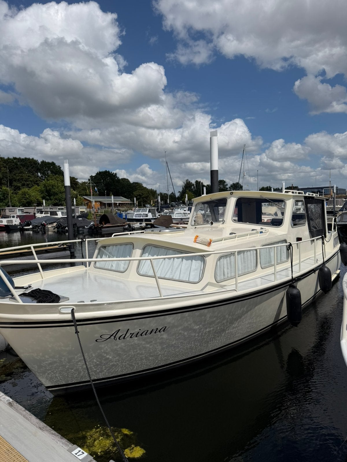 Bakker kruiser te koop!, Gebruikt, Diesel, Boegschroef, 130 cm