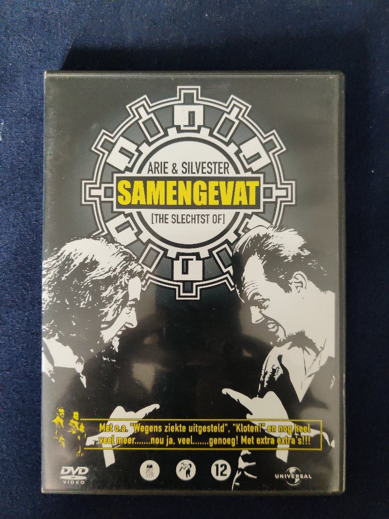 Arie & Silvester - Samengevat (The Slechtst Of), Cd's en Dvd's, Alle leeftijden, Ophalen of Verzenden, Zo goed als nieuw, Stand-up of Theatershow