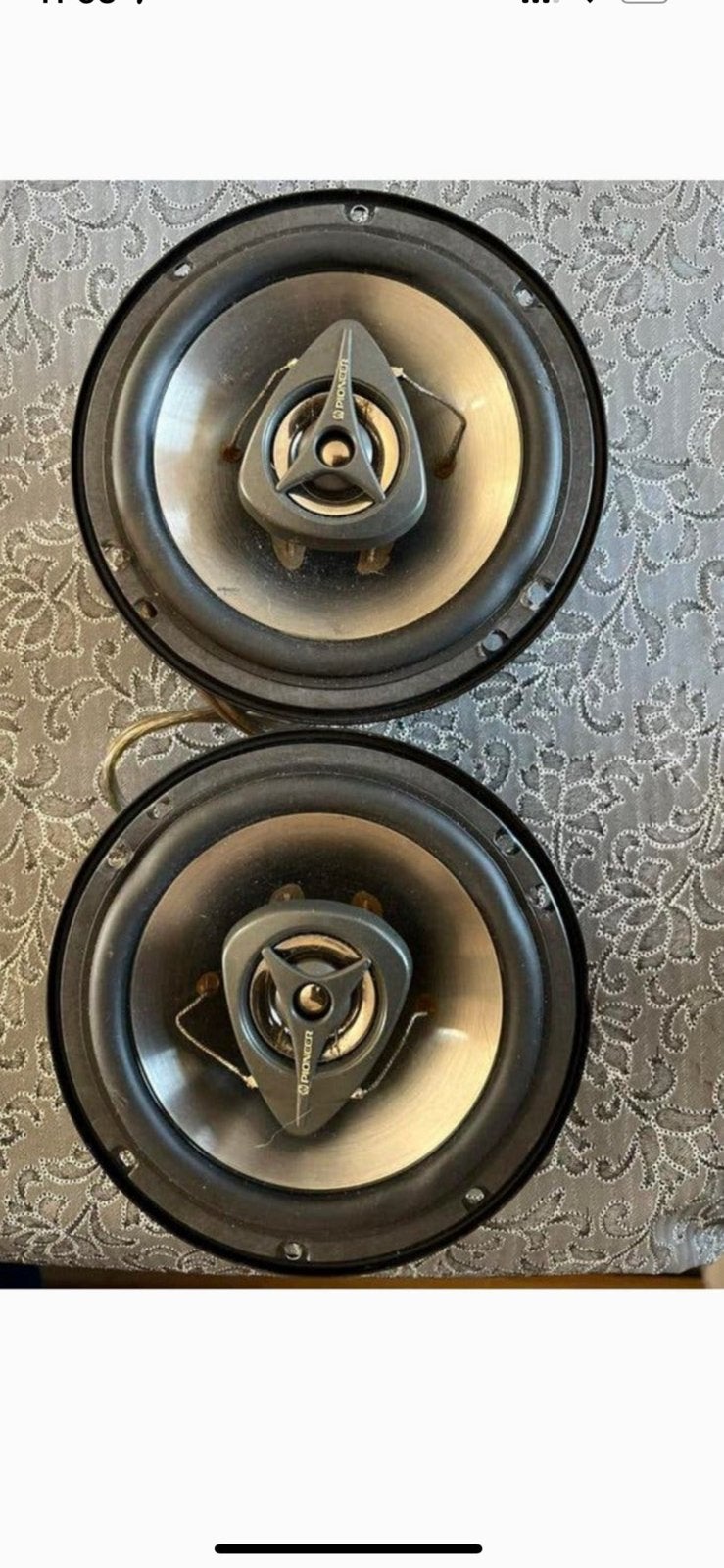 Pioneer speakers TS-E1670, Auto diversen, Ophalen of Verzenden, Zo goed als nieuw