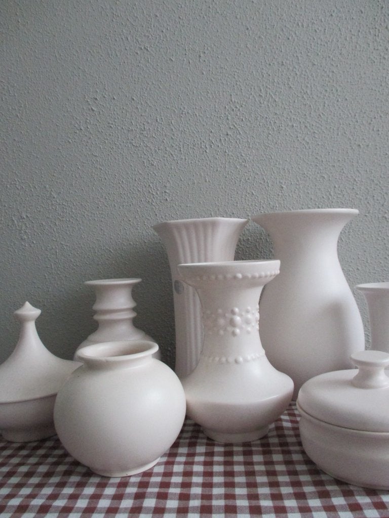 Verzameling Vintage Vazen Flora Gouda Retro, Verzamelen, Ophalen, Huis en Inrichting