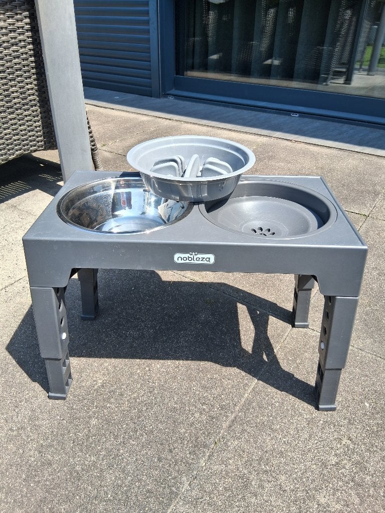 Honden voerbak, Ophalen, Verstelbaar, Zo goed als nieuw