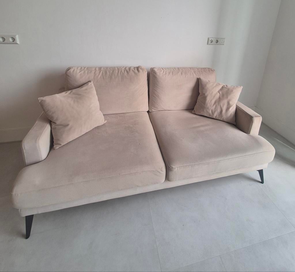 Gratis 2,5 zits bank, Huis en Inrichting, Banken | Bankstellen, Ophalen, Gebruikt, Tweepersoons, 75 tot 100 cm