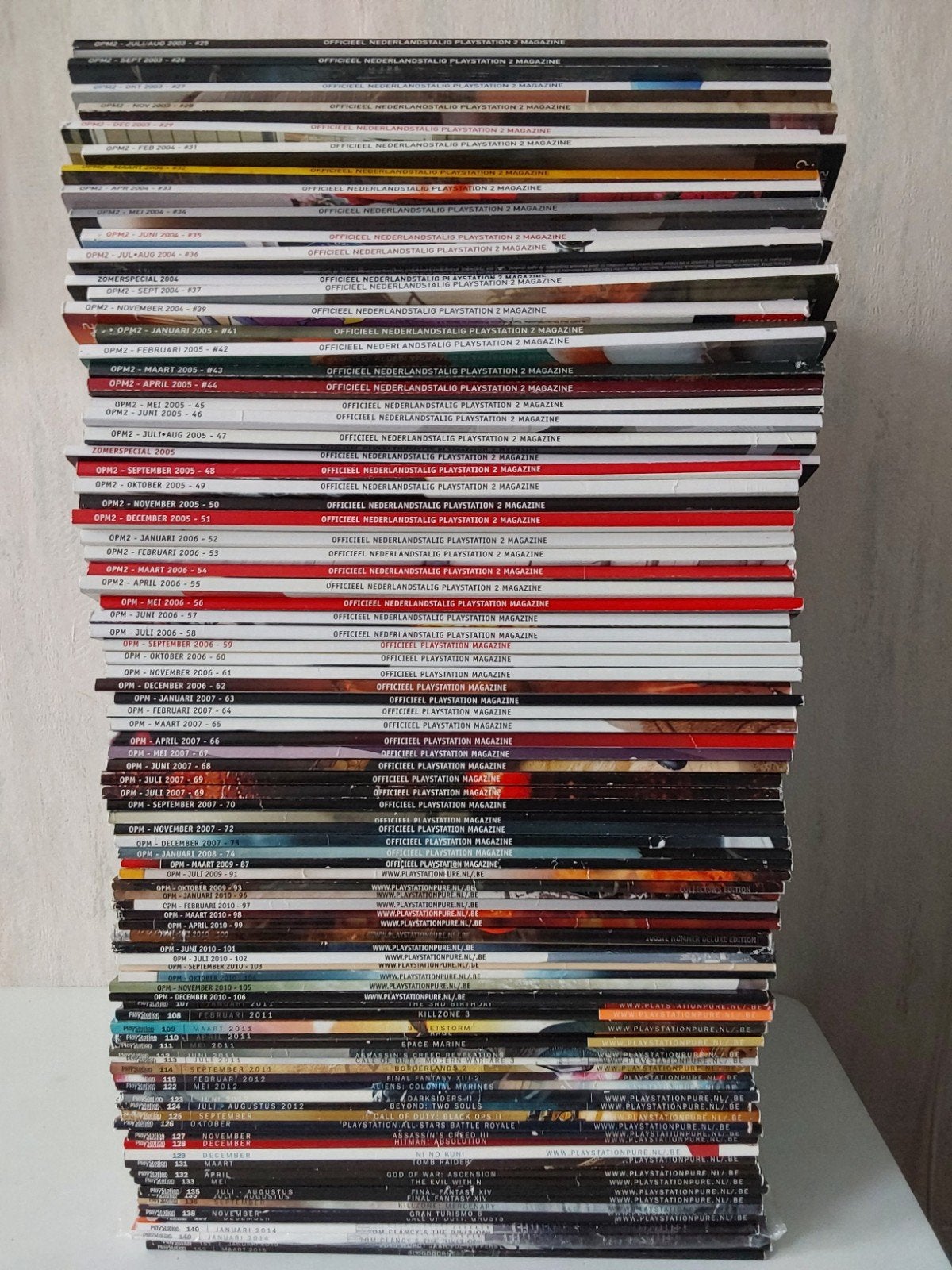 Playstation Magazine grote stapel ca. 90 stuks, 1 speler, Ophalen, Zo goed als nieuw, Sport