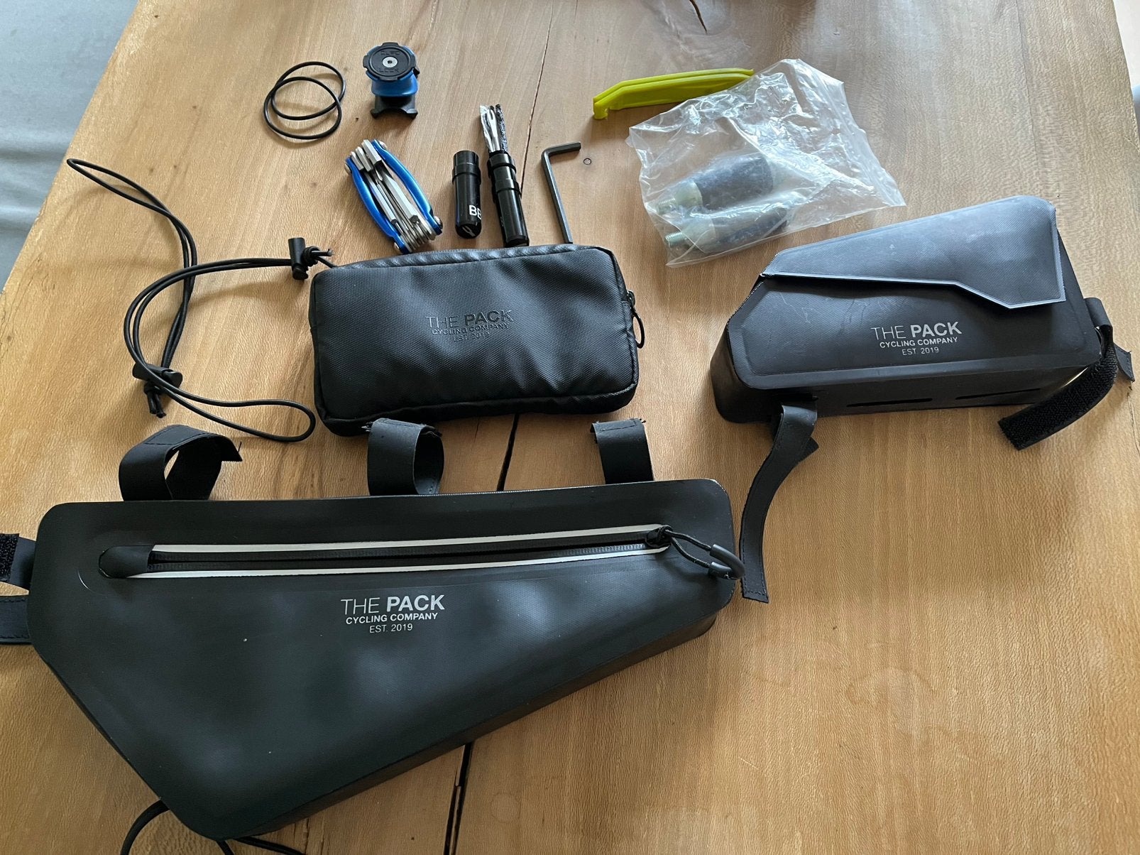 Frametassen incl accessoires!, Fietsen en Brommers, Overige merken, Minder dan 10 versnellingen, Aluminium, Ophalen of Verzenden