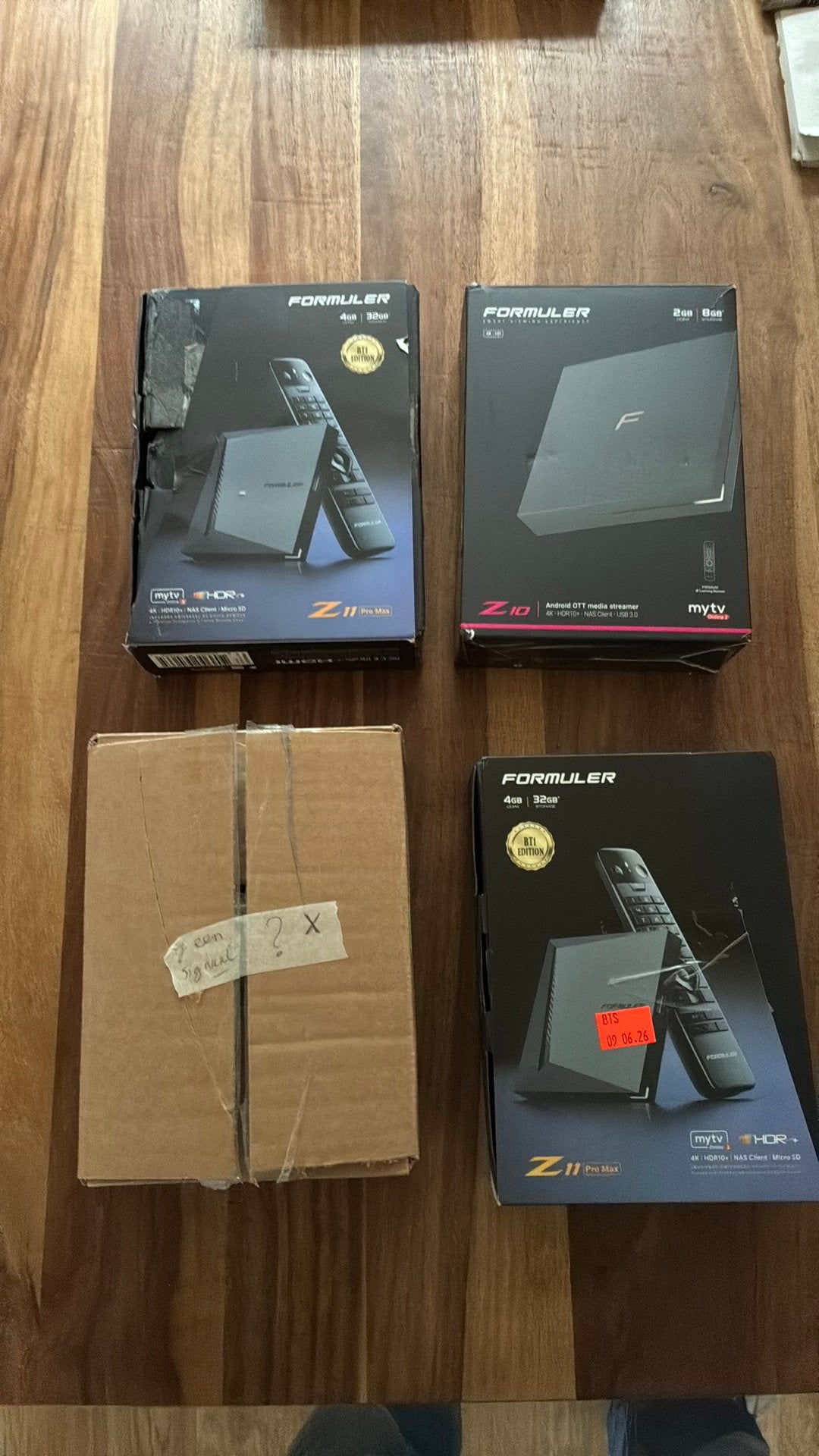 Partij Formuler mediaboxen met defecten (Z11 Pro Max, Z10), Audio, Tv en Foto, Mediaspelers, Verzenden, Formuler tv, Formuler.tv