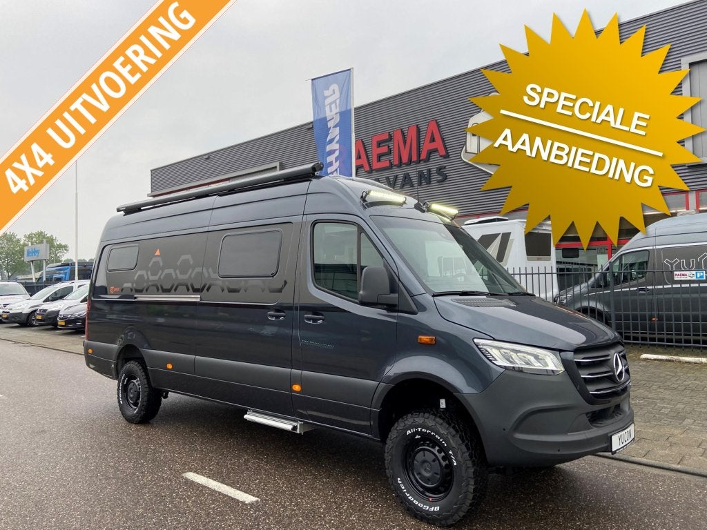 Frankia Yucon 7.0 GD 4x4 K-Peak Crossover, Buscamper of Camperbus, Ringverwarming, Tot en met 2, 6 tot 7 meter