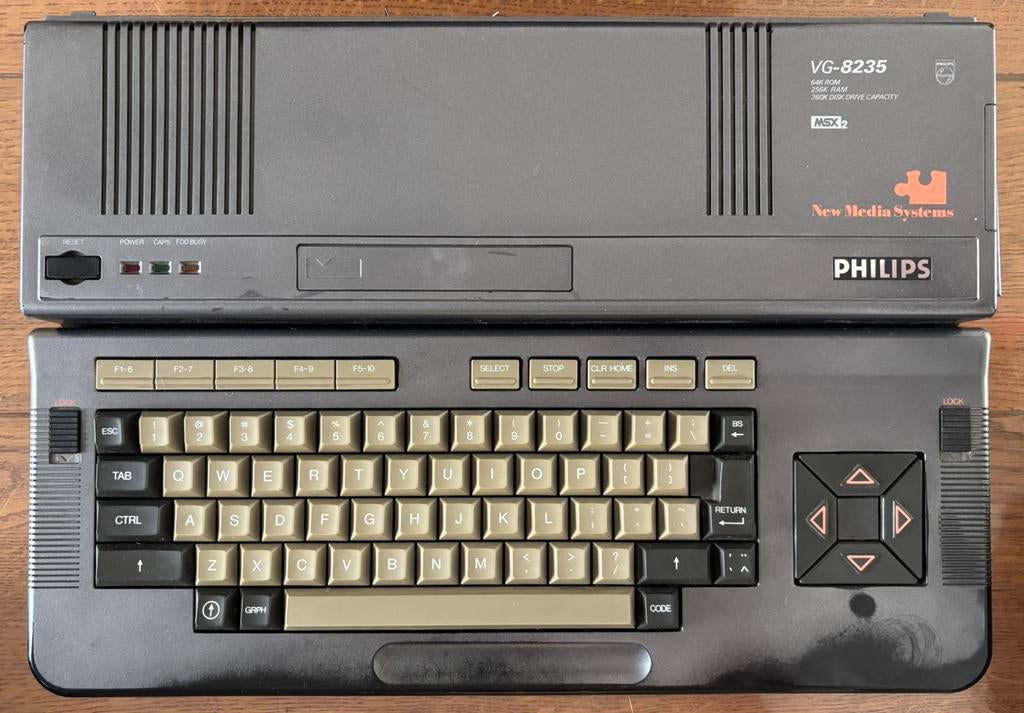 Philips VG8235 MSX2 Computer, Computers en Software, Vintage Computers, Ophalen of Verzenden