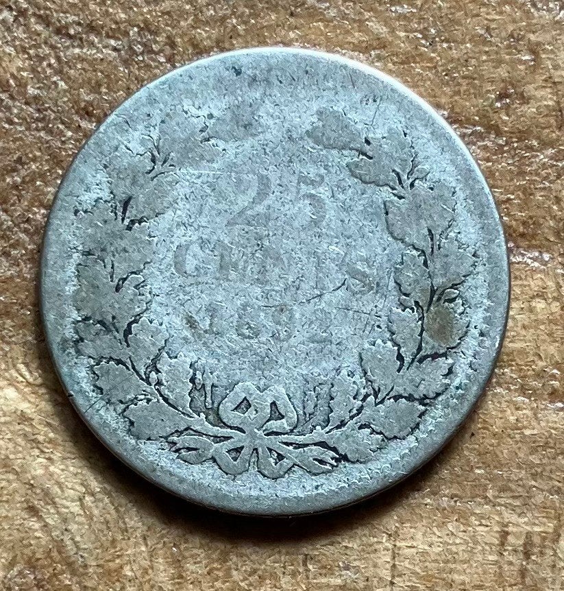 25 cent 1892 Wilhelmina, Ophalen, Zilver, 25 cent, Koningin Wilhelmina