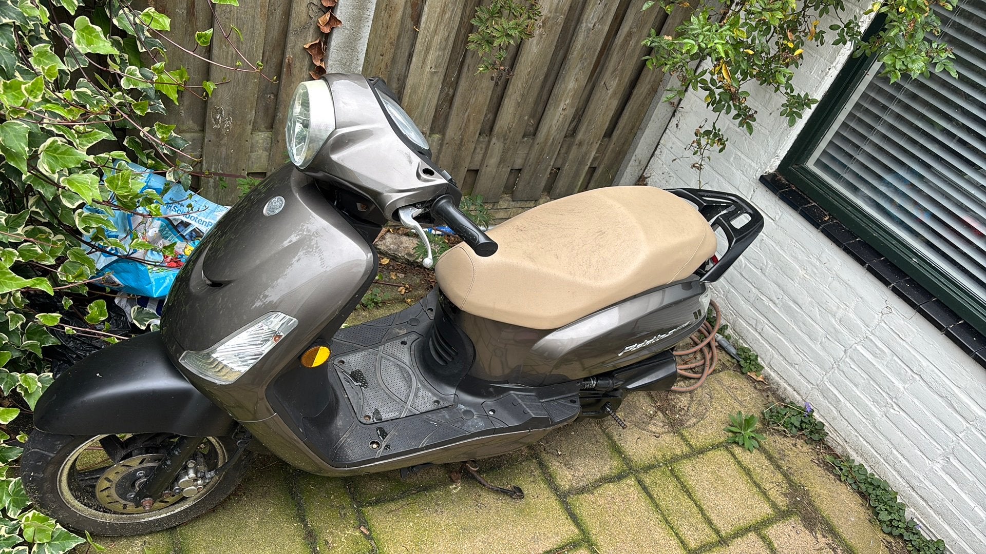 SYM Fiddle II 2008 –  + extra 50cc motorblok, Ophalen, Gebruikt, Maximaal 45 km/u, Benzine