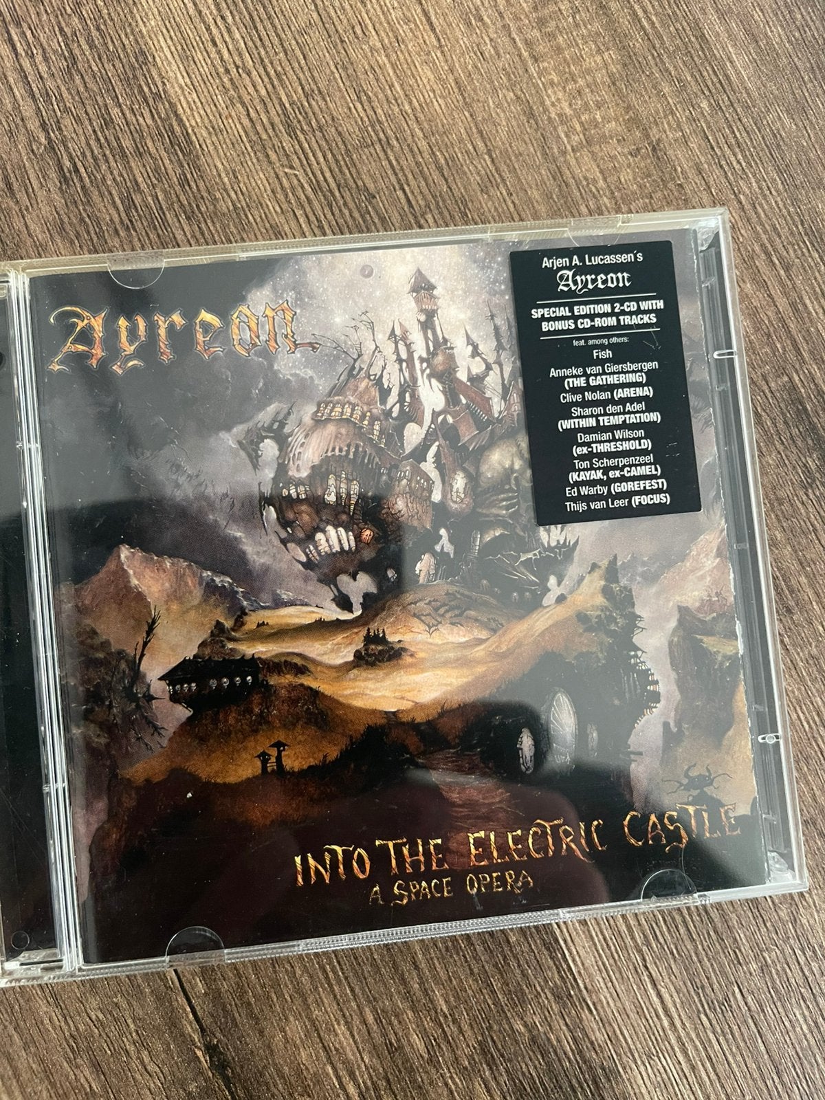 Ayreon - Into the electric … 2 cd enhanced prog symfo, Cd's en Dvd's, Verzenden, Zo goed als nieuw