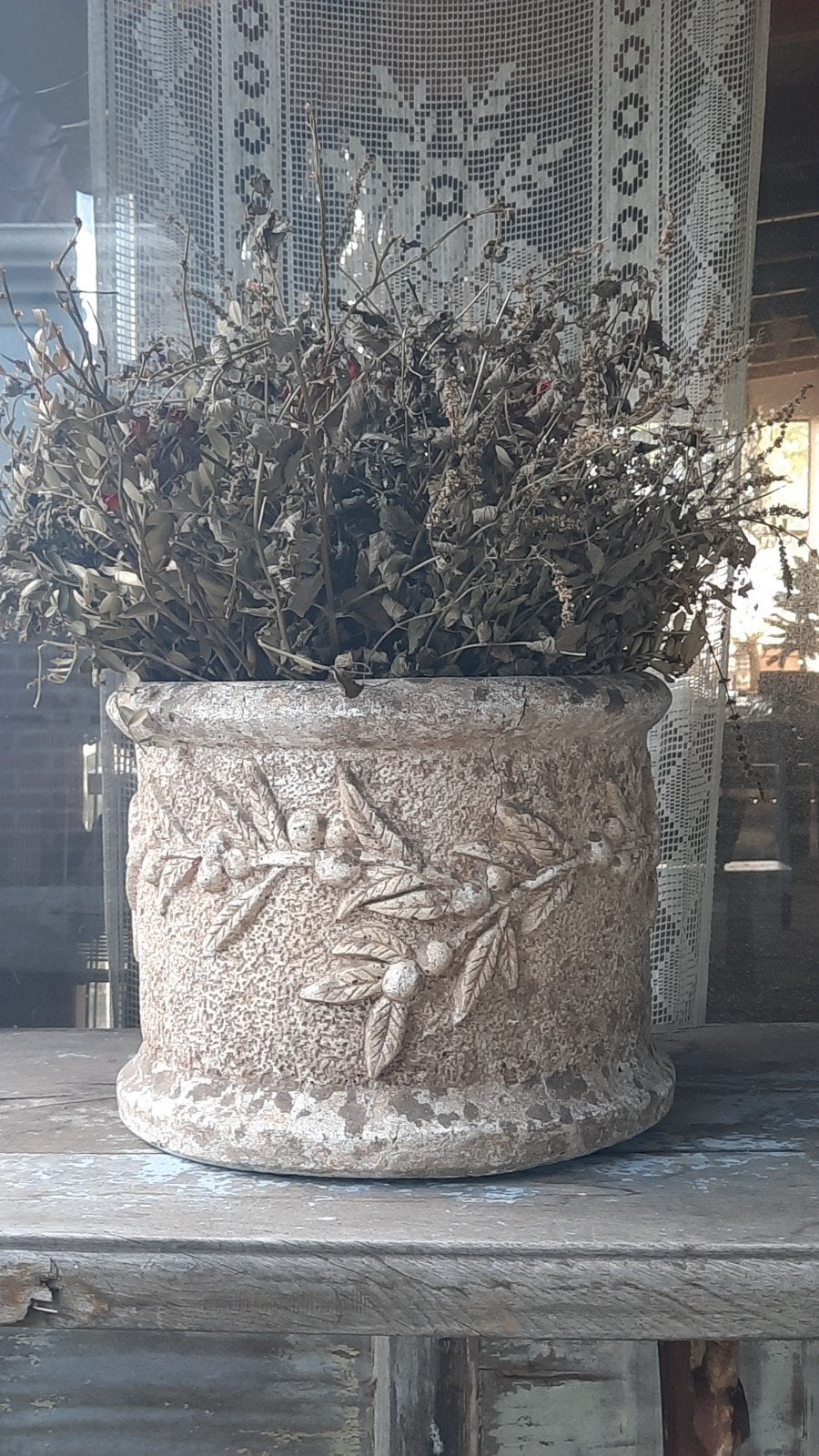 antieke zandstenen pot vaas (nuzzelspul), Antiek en Kunst, Ophalen