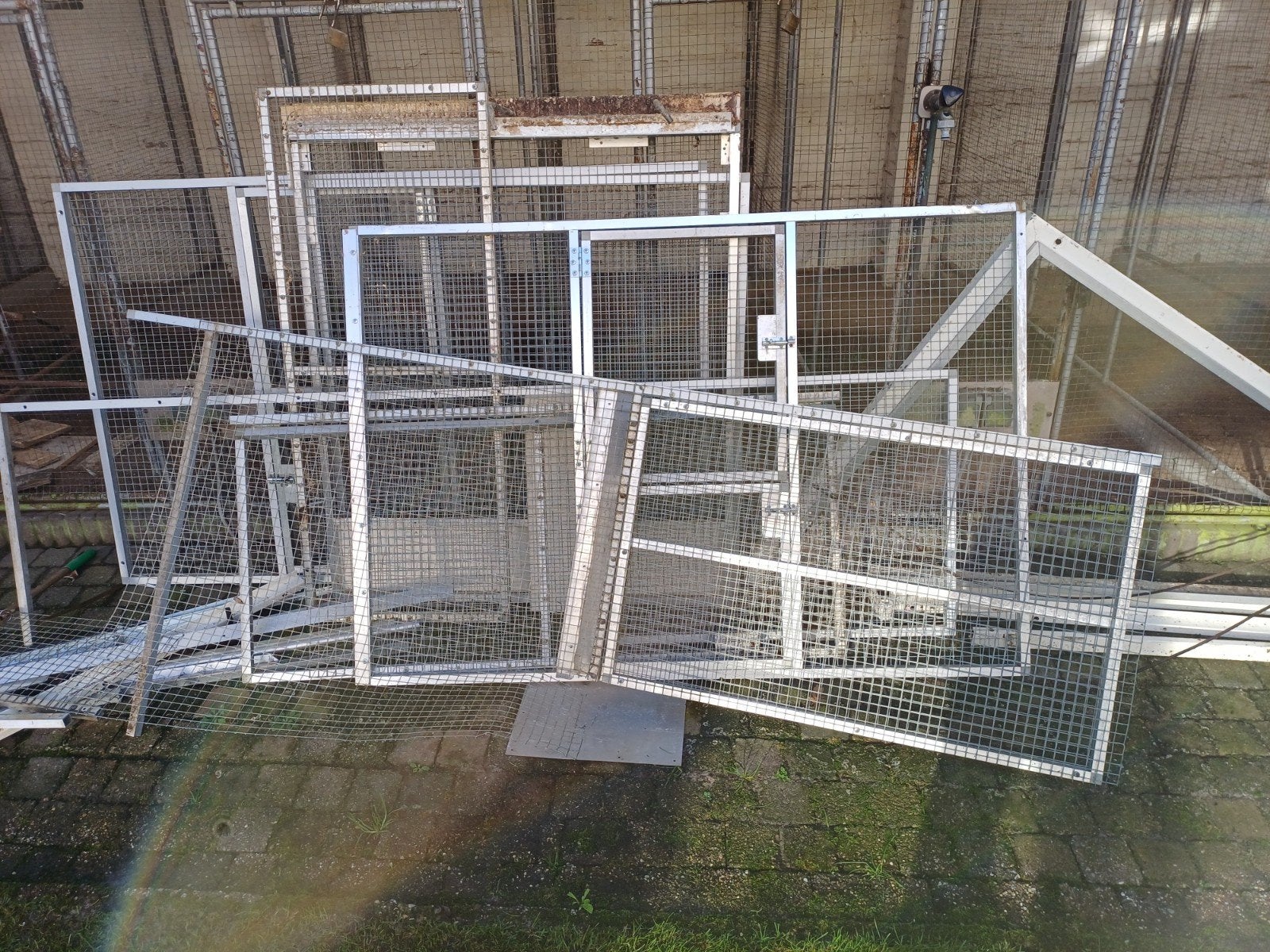 volière onderdelen, Dieren en Toebehoren, Ophalen, Aluminium, Volière